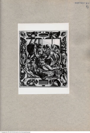 Vorderseite von  [http://creativecommons.org/publicdomain/mark/1.0/] Grablegung - , bh091032. Foto.