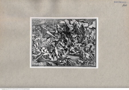 Vorderseite von  [http://creativecommons.org/publicdomain/mark/1.0/] Seeschlacht - , bh091052. Foto.