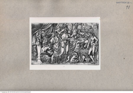 Vorderseite von  [http://creativecommons.org/publicdomain/mark/1.0/] Herkules und Omphale - , bh091064. Foto.