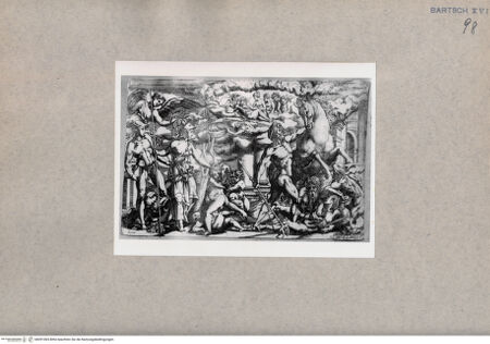 Vorderseite von  [http://creativecommons.org/publicdomain/mark/1.0/] Neptun und Minerva - , bh091065. Foto.