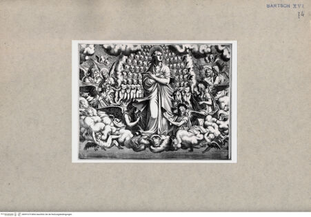 Vorderseite von  [http://creativecommons.org/publicdomain/mark/1.0/] Madonna - , bh091075. Foto.