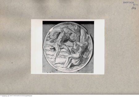 Vorderseite von  [http://creativecommons.org/publicdomain/mark/1.0/] Zorn (Detail) - , bh091107. Foto.