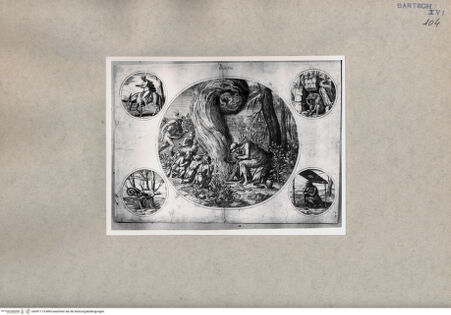 Vorderseite von  [http://creativecommons.org/publicdomain/mark/1.0/] Faulheit (Detail) - , bh091115. Foto.