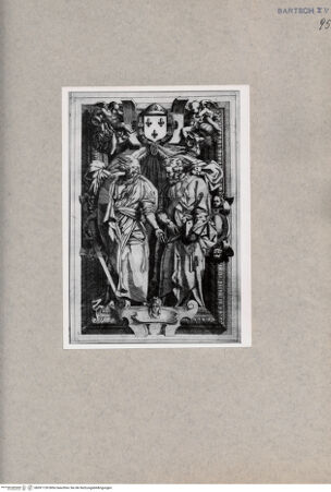 Vorderseite von  [http://creativecommons.org/publicdomain/mark/1.0/] Heilige Petrus und Paulus - , bh091139. Foto.