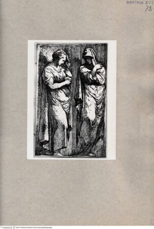 Vorderseite von  [http://creativecommons.org/publicdomain/mark/1.0/] Zwei Frauen - , bh091168. Foto.