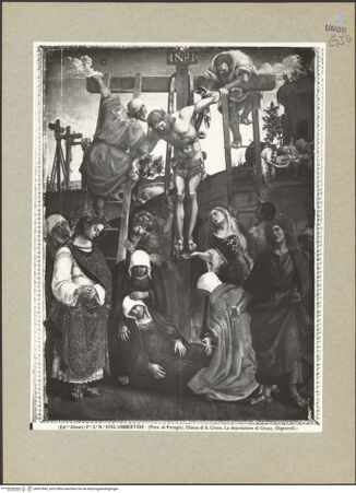 Vorderseite von Alinari [https://www.deutsche-digitale-bibliothek.de/content/lizenzen/rv-ez/] KreuzabnahmealtarKreuzabnahme - Gesamtansicht, bh091849_recto. Foto.