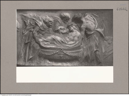 Vorderseite von Neri, Alfredo [https://www.deutsche-digitale-bibliothek.de/content/lizenzen/rv-ez/] Grabmal des Andrea BonifacioUnteres Register (Begräbnis und Trauer) - Detail: Begräbnisszene, mittleres Teil, bh092291_recto. Foto: Neri, Alfredo.