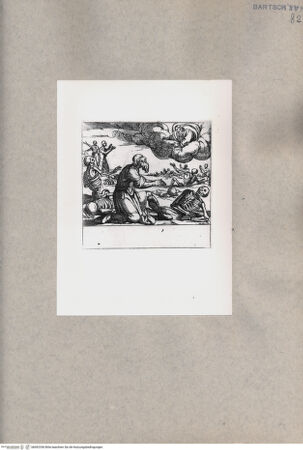 Vorderseite von  [http://creativecommons.org/publicdomain/mark/1.0/] Szene aus dem Alten Testament - , bh092356. Foto.