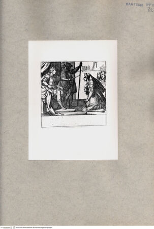 Vorderseite von  [http://creativecommons.org/publicdomain/mark/1.0/] Szene aus dem Alten Testament - , bh092359. Foto.