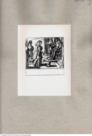 Vorderseite von  [http://creativecommons.org/publicdomain/mark/1.0/] Szene aus dem Alten Testament - , bh092381. Foto.