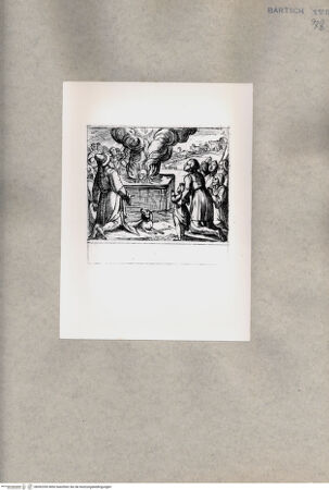 Vorderseite von  [http://creativecommons.org/publicdomain/mark/1.0/] Szene aus dem Alten Testament - , bh092395. Foto.