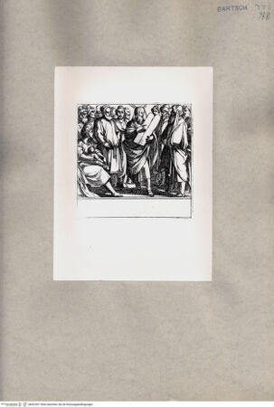 Vorderseite von  [http://creativecommons.org/publicdomain/mark/1.0/] Szene aus dem Alten Testament - , bh092401. Foto.