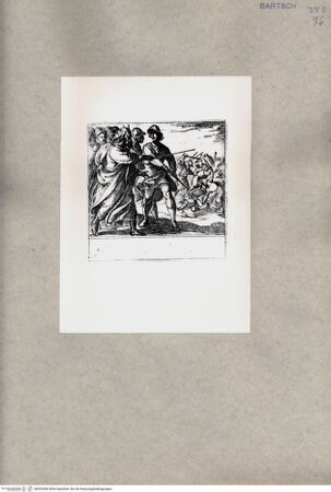 Vorderseite von  [http://creativecommons.org/publicdomain/mark/1.0/] Szene aus dem Alten Testament - , bh092406. Foto.