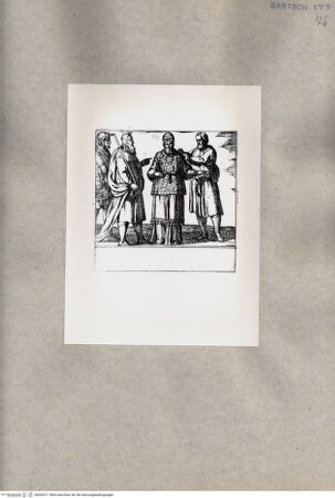 Vorderseite von  [http://creativecommons.org/publicdomain/mark/1.0/] Szene aus dem Alten Testament - , bh092411. Foto.