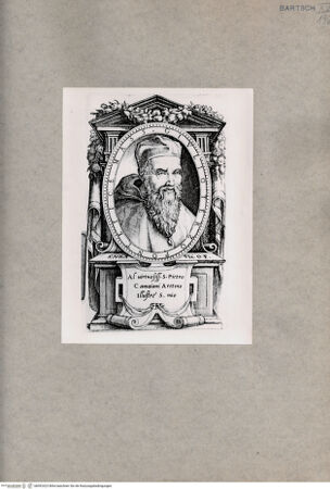 Vorderseite von  [http://creativecommons.org/publicdomain/mark/1.0/] Bildnis Papst Julius III. - , bh092423. Foto.