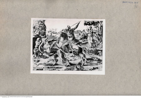 Vorderseite von  [http://creativecommons.org/publicdomain/mark/1.0/] Heiliger Georg - , bh092429. Foto.