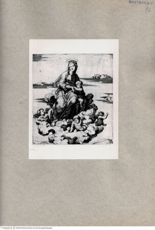 Vorderseite von  [http://creativecommons.org/publicdomain/mark/1.0/] Madonna - , bh092434. Foto.