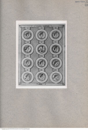 Vorderseite von  [http://creativecommons.org/publicdomain/mark/1.0/] Medaglien Julius Caesars - , bh092438. Foto.