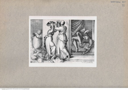 Vorderseite von  [http://creativecommons.org/publicdomain/mark/1.0/] Judith mit dem Kopf des Holofernes - , bh092441. Foto.