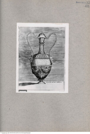 Vorderseite von  [http://creativecommons.org/publicdomain/mark/1.0/] Vase - , bh092455. Foto.