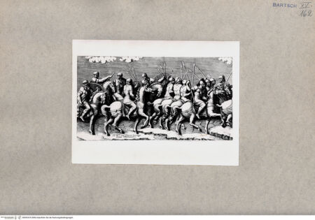 Vorderseite von  [http://creativecommons.org/publicdomain/mark/1.0/] Reiter - , bh092476. Foto.