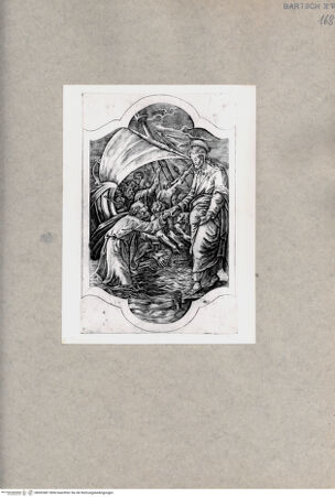 Vorderseite von  [http://creativecommons.org/publicdomain/mark/1.0/] Heiliger Petrus und Christus - , bh092487. Foto.