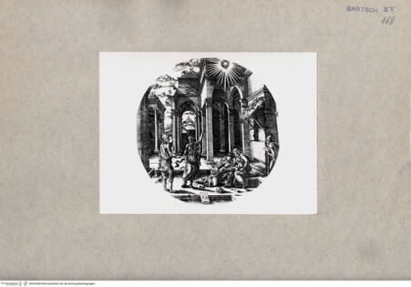 Vorderseite von  [http://creativecommons.org/publicdomain/mark/1.0/] Anbetung der Könige - , bh092489. Foto.