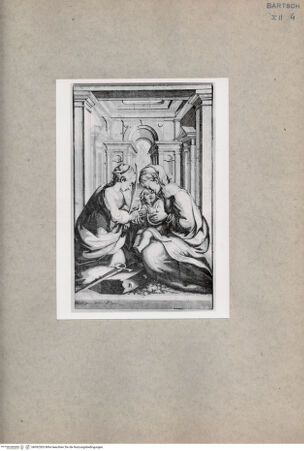 Vorderseite von  [http://creativecommons.org/publicdomain/mark/1.0/] Mystische Vermählung der hl. Katharina - , bh092503. Foto.