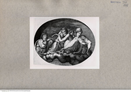 Vorderseite von  [http://creativecommons.org/publicdomain/mark/1.0/] Zimmerdecke, Detail - , bh092539. Foto.