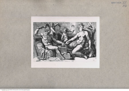 Vorderseite von  [http://creativecommons.org/publicdomain/mark/1.0/] Venus und Vulkan - , bh092541. Foto.