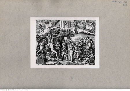 Vorderseite von  [http://creativecommons.org/publicdomain/mark/1.0/] Urteil des Paris - , bh092546. Foto.