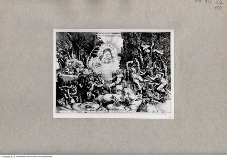 Vorderseite von  [http://creativecommons.org/publicdomain/mark/1.0/] Nymphen beweinen mit Kephalos den Tod Prokris - , bh092547. Foto.