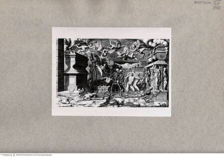 Vorderseite von  [http://creativecommons.org/publicdomain/mark/1.0/] Friedhof-Allegorie - , bh092552. Foto.