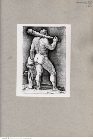 Vorderseite von  [http://creativecommons.org/publicdomain/mark/1.0/] Herkules (Rückansicht) - , bh092566. Foto.