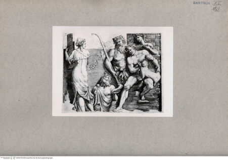 Vorderseite von  [http://creativecommons.org/publicdomain/mark/1.0/] Bacchanal - , bh092700. Foto.