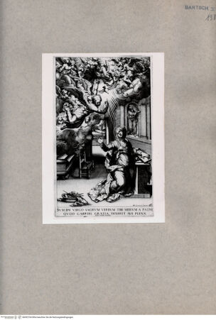 Vorderseite von  [http://creativecommons.org/publicdomain/mark/1.0/] Verkündigung - , bh092704. Foto.