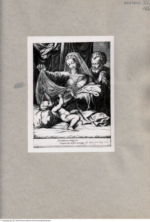 Vorderseite von  [http://creativecommons.org/publicdomain/mark/1.0/] Heilige Familie - , bh092708. Foto.