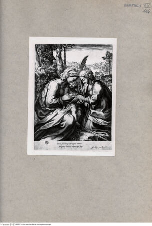 Vorderseite von  [http://creativecommons.org/publicdomain/mark/1.0/] Mystische Vermählung der hl. Katharina - , bh092714. Foto.