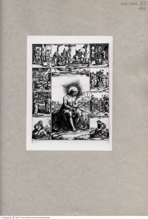 Vorderseite von  [http://creativecommons.org/publicdomain/mark/1.0/] Schmerzensmann - , bh092717. Foto.