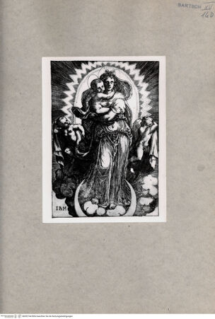 Vorderseite von  [http://creativecommons.org/publicdomain/mark/1.0/] Jungfrau Maria mit dem Jesuskind - , bh092744. Foto.