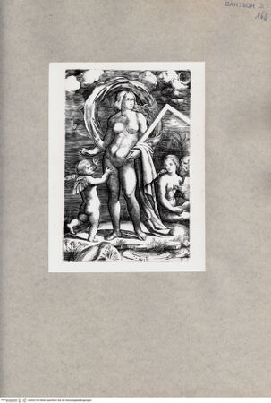 Vorderseite von  [http://creativecommons.org/publicdomain/mark/1.0/] Venus und Amor - , bh092765. Foto.