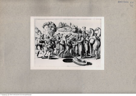 Vorderseite von  [http://creativecommons.org/publicdomain/mark/1.0/] Joseph wird von seinen Brüdern verkauft - , bh092770. Foto.