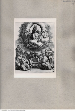 Vorderseite von  [http://creativecommons.org/publicdomain/mark/1.0/] Mariä Himmelfahrt (Pala di Monteluce) - , bh092775. Foto.