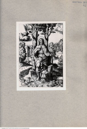 Vorderseite von  [http://creativecommons.org/publicdomain/mark/1.0/] Heiliger Rochus - , bh092784. Foto.