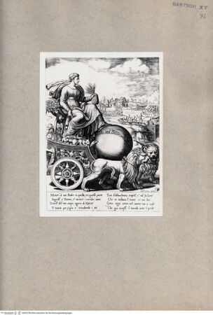 Vorderseite von  [http://creativecommons.org/publicdomain/mark/1.0/] Triumphzug der Kybele - , bh092786. Foto.