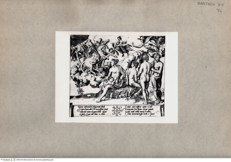 Vorderseite von  [http://creativecommons.org/publicdomain/mark/1.0/] Jupiter und Ganymed - , bh092795. Foto.