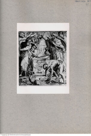 Vorderseite von  [http://creativecommons.org/publicdomain/mark/1.0/] Opferzeremonie - , bh092852. Foto.