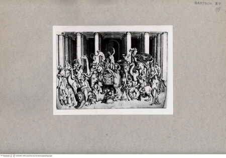 Vorderseite von  [http://creativecommons.org/publicdomain/mark/1.0/] Bacchus und Ariadne - , bh092857. Foto.