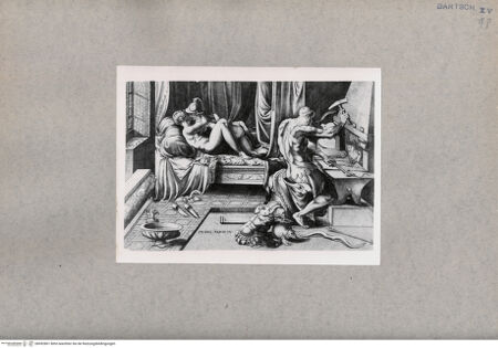 Vorderseite von  [http://creativecommons.org/publicdomain/mark/1.0/] Vulcanus, Mars und Venus - , bh092861. Foto.