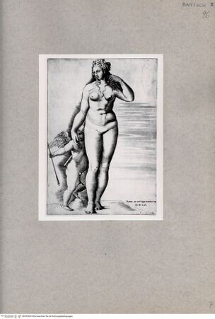 Vorderseite von  [http://creativecommons.org/publicdomain/mark/1.0/] Venus und Amor - , bh092864. Foto.